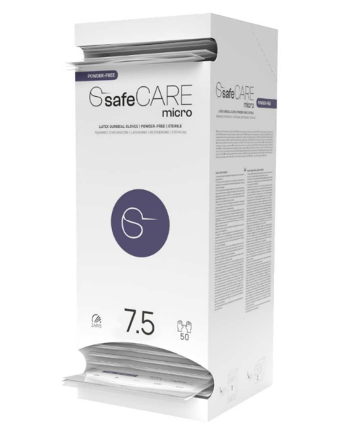 Safe Care Micro Рукавиці хірургічні латексні, без пудри розмір 6.0